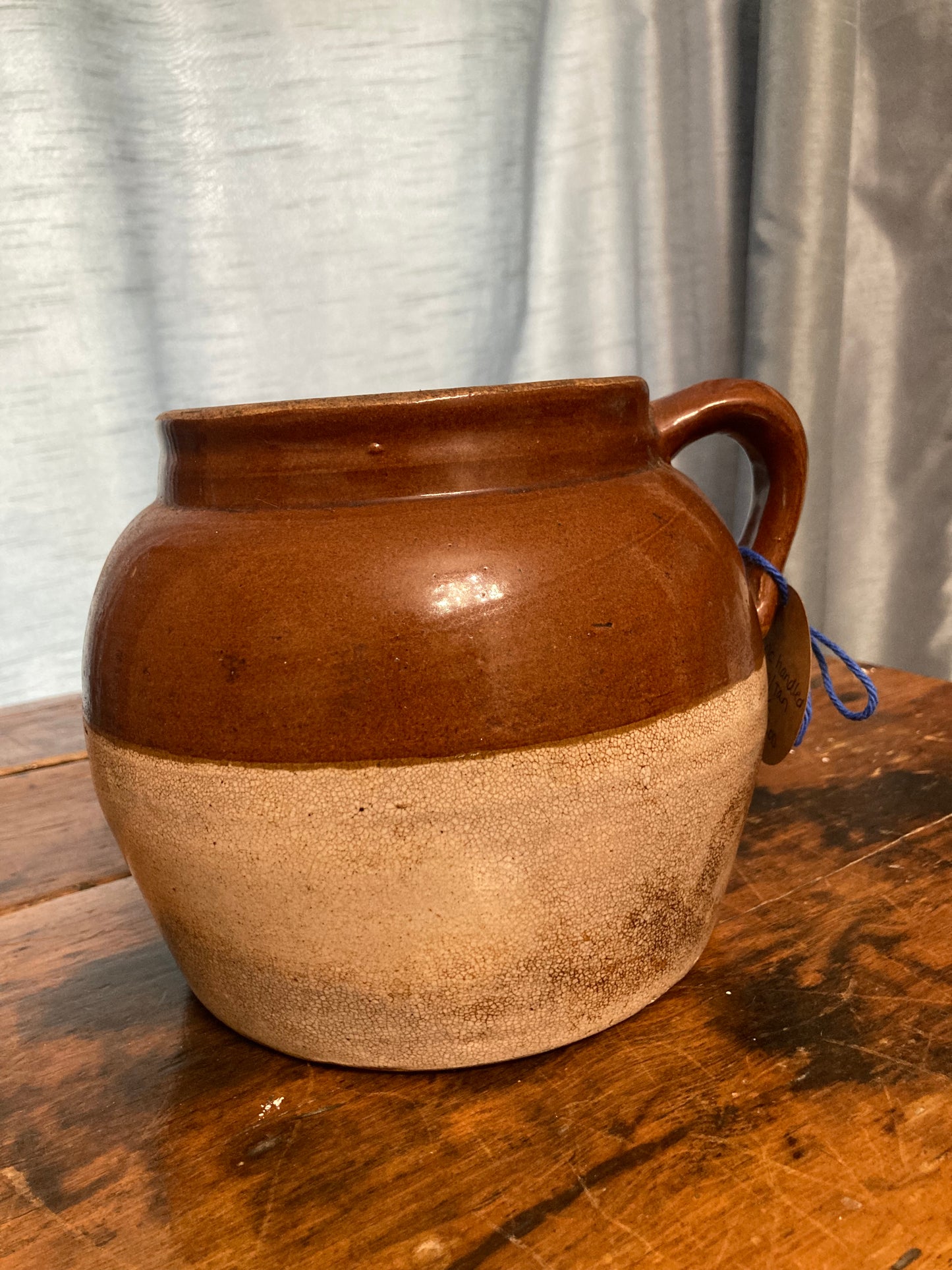 USA McCoy Brown & Tan Crock