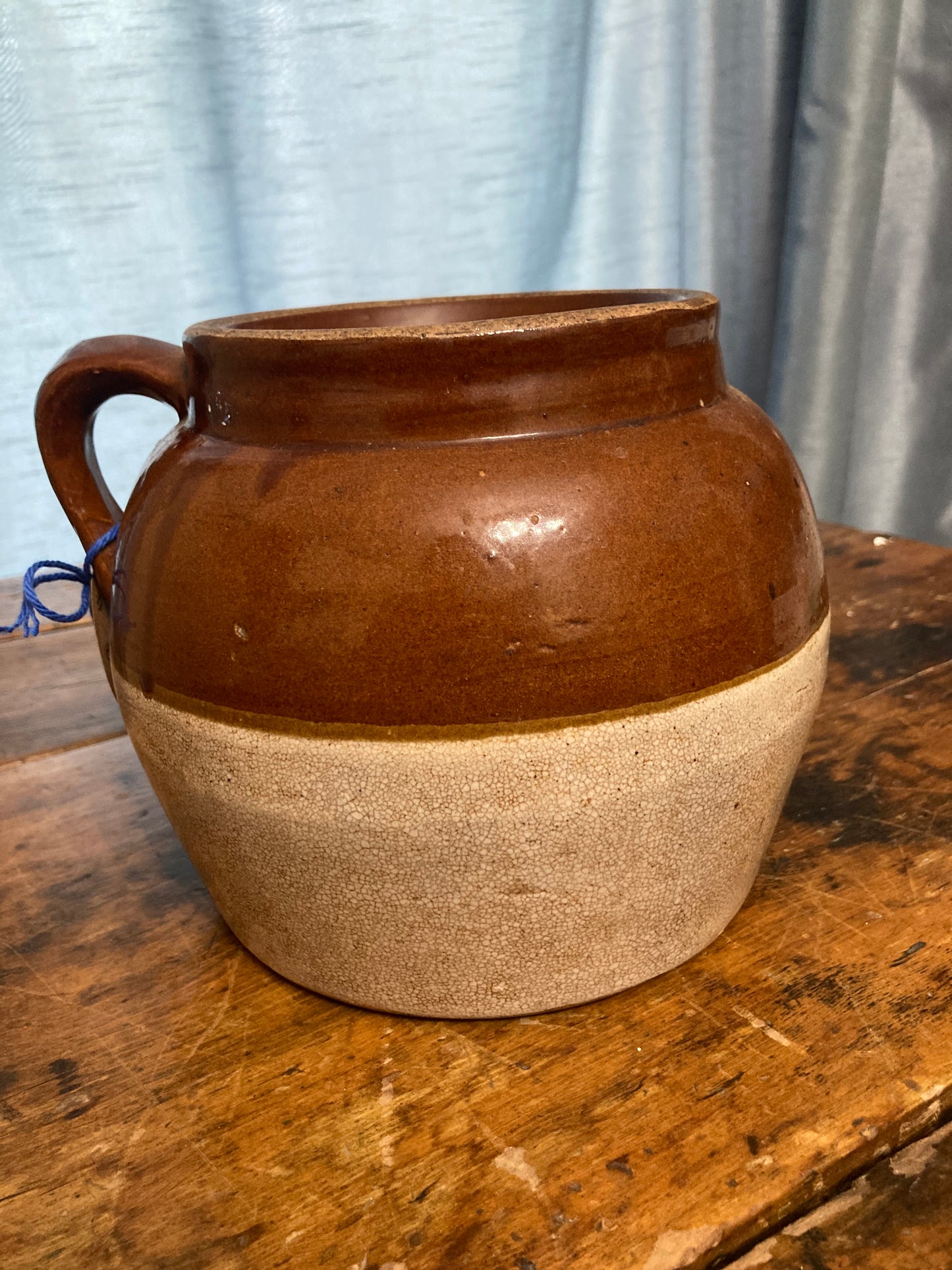 USA McCoy Brown & Tan Crock