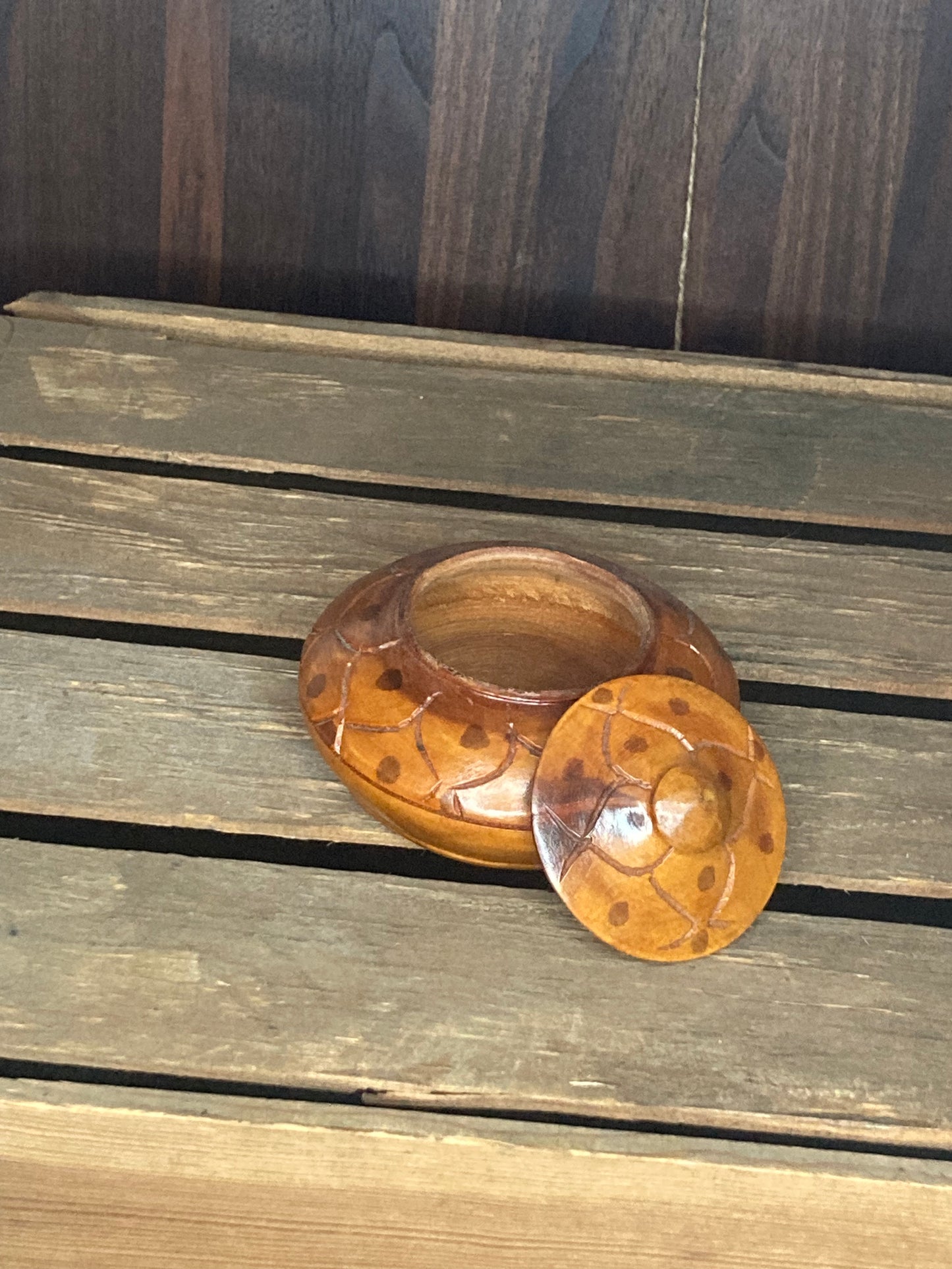 Small Wooden trinket box