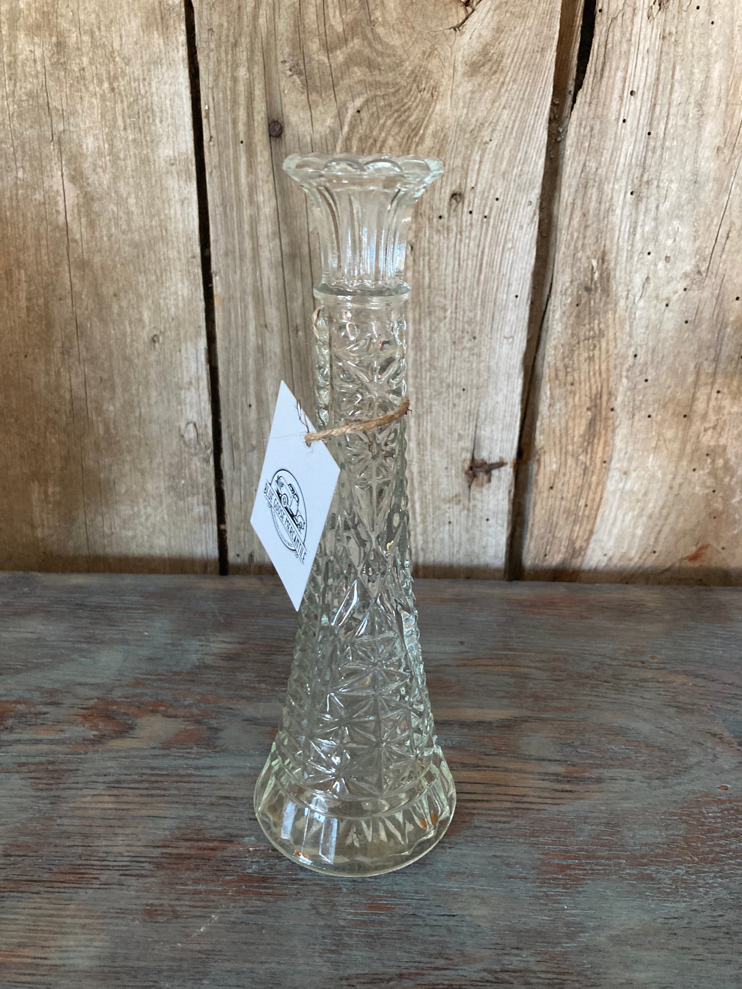 Cut Glass Vase