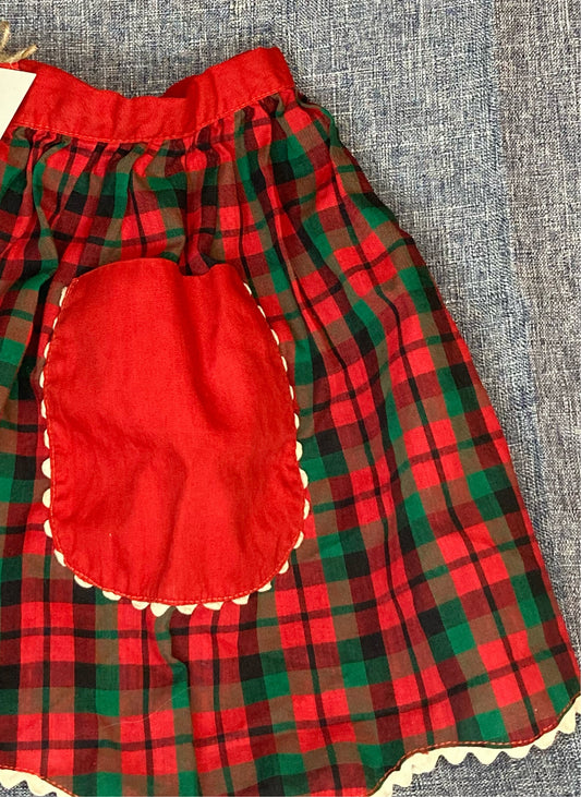 Children’s Vintage Christmas Apron