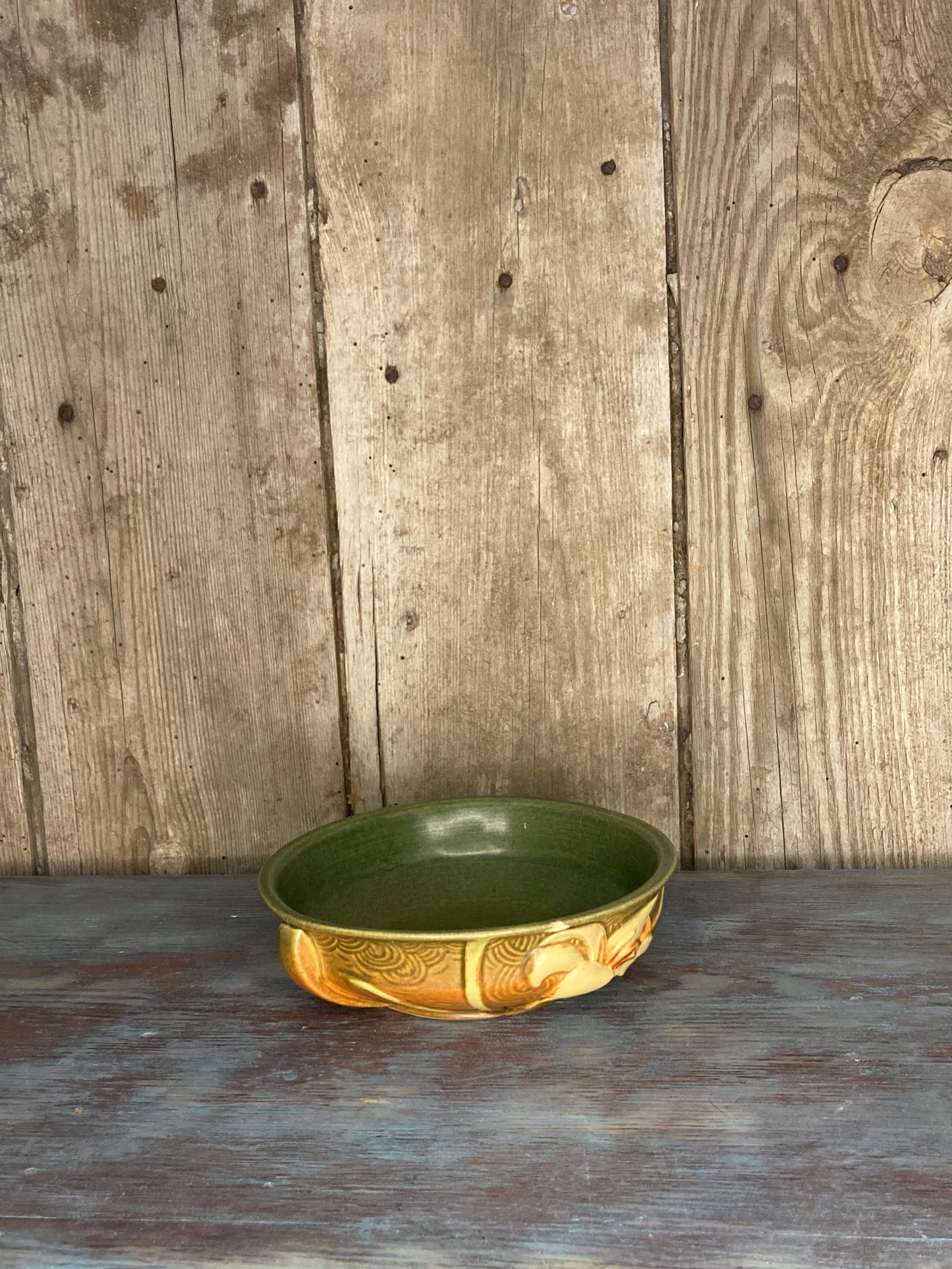 Roseville Zephyr Lilly Sienna Bowl