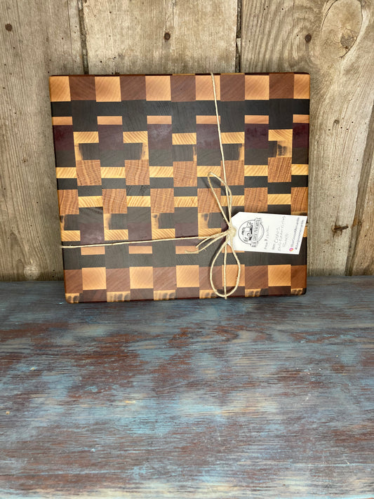 Chaos End Grain Cutting Board